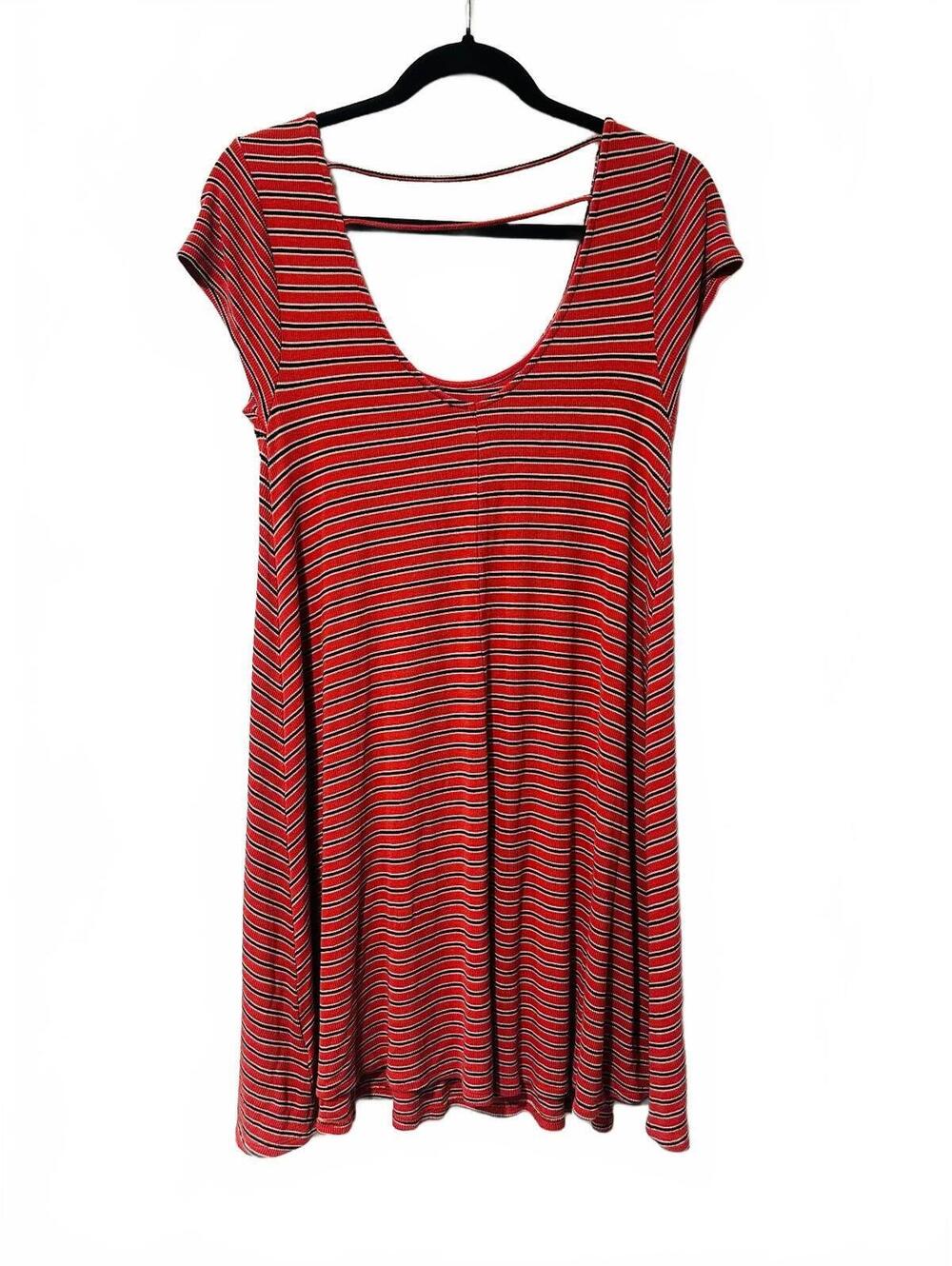 American Eagle striped short sleeve dress - Picture 2 of 3